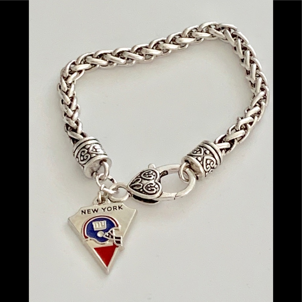 New York Giants charm bracelet